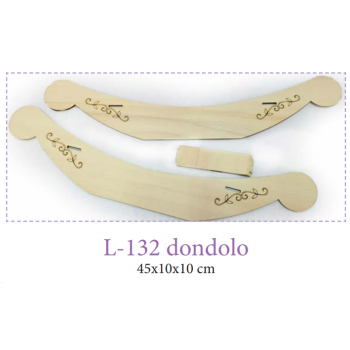 Dondolo in Legno - Idee per Creare L-132