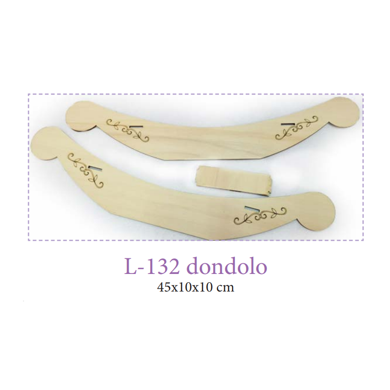 Dondolo in Legno - Idee per Creare L-132