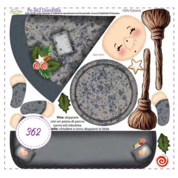 Pannello Domitilla Ps-362 Idee Per Creare 25x25cm