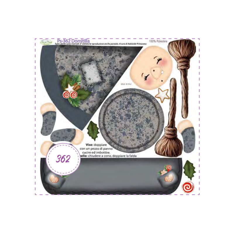 Pannello Domitilla Ps-362 Idee Per Creare 25x25cm