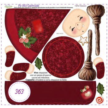 Pannello Gertrude Ps-363 Idee Per Creare 25x25cm