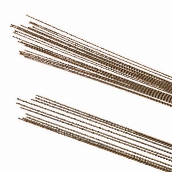 Steli Sottilissimi Marroni per Fiori Finti - 60 pezzi per confezione -