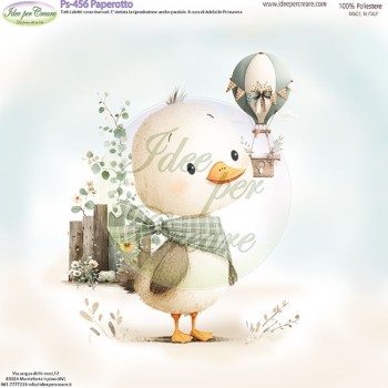 Pannello Paperotto Ps-456 Idee Per Creare 25x25cm