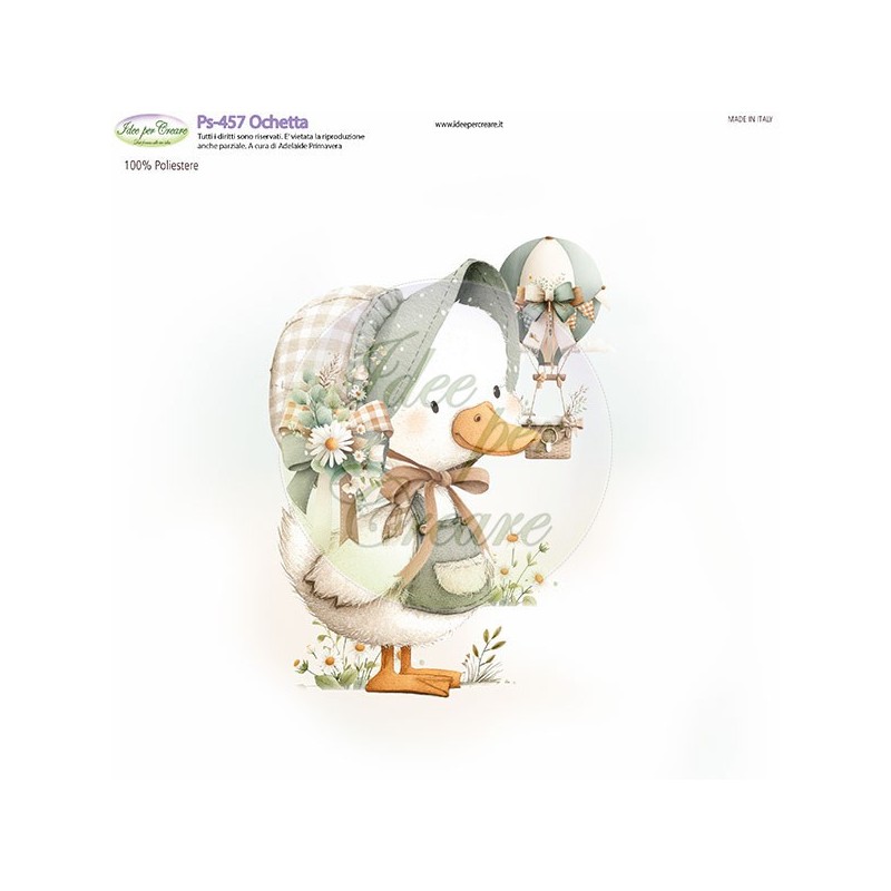 Pannello Ochetta Ps-457 Idee Per Creare 25x25cm