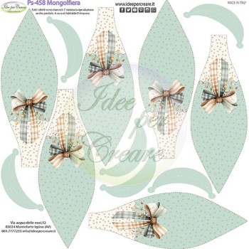 Pannello Mongolfiera Ps-458 Idee Per Creare 25x25cm