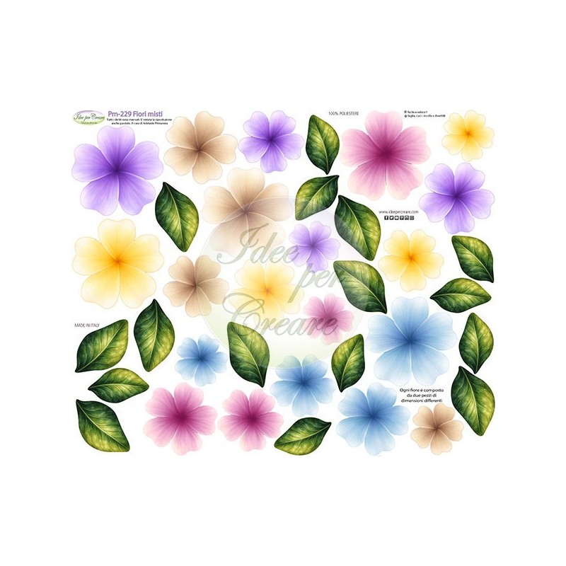 Pannello Fiori Misti Idee per Creare PM-229