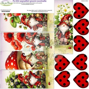 Pannello Segnalibri COCCINELLE Ps-502 Idee Per Creare 25x25cm