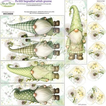 Pannello Segnalibri Wish Gnomi Ps-503 Idee Per Creare 25x25cm