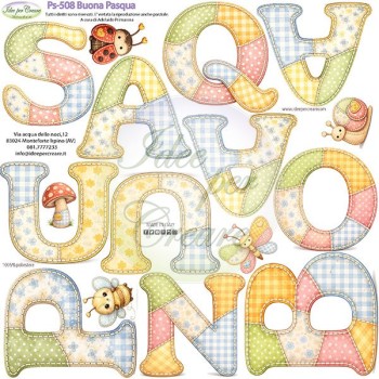 Pannello Pasqua Ps-508 Idee Per Creare 25x25cm