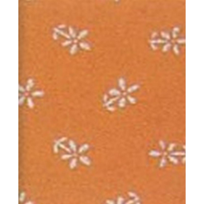 Gomma Crepla Fiorellini Arancioni - 2mm - Foglio 40x60cm  Fommy Stampa