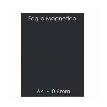 Foglio Magnetico A4 - Foglio Calamitato Spessore 0.6mm